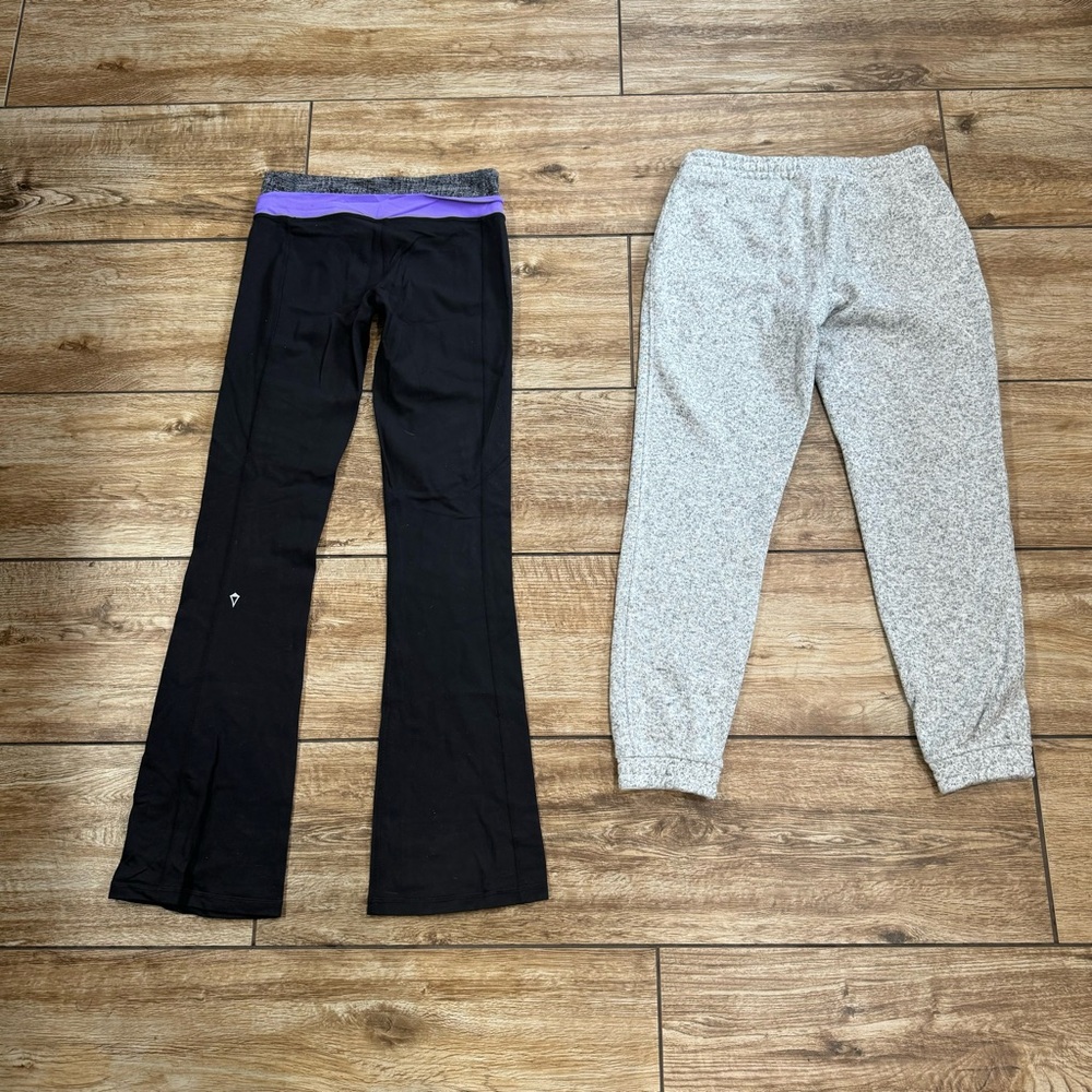 IVIVVA By Lululemon Girl Lot Of 10 Sz 14 Jackets Fleece Pants Leggings Leotard - Picture 10 of 14